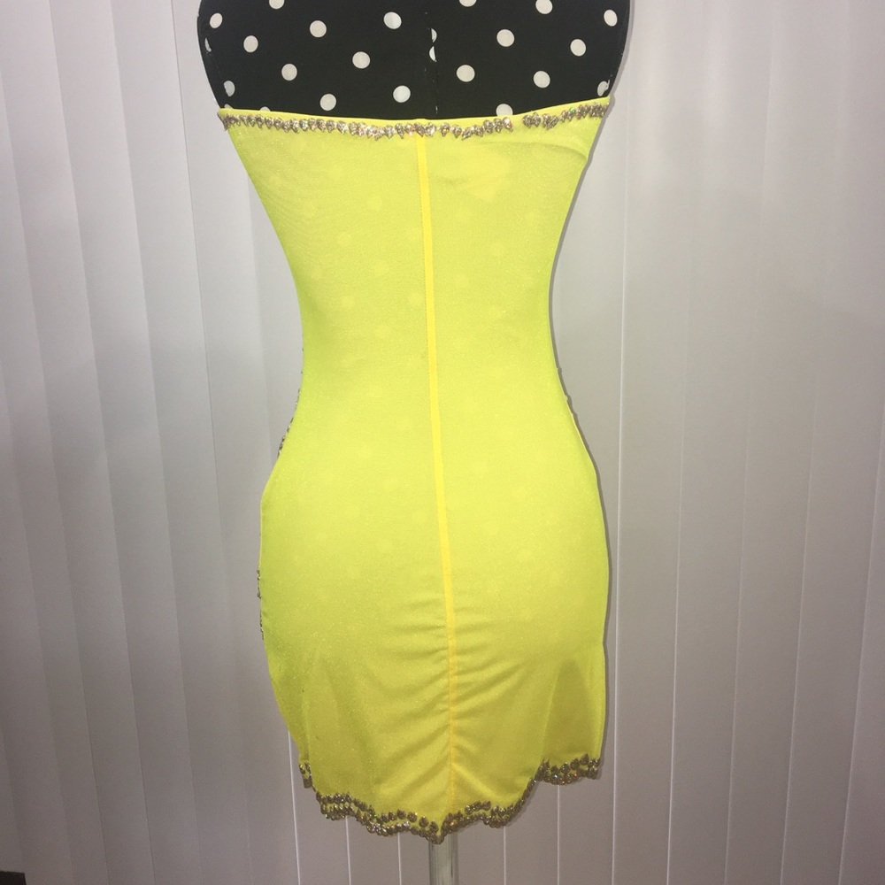 SOLD!!!  Hand Painted Holt dress - Picture 3 of 13